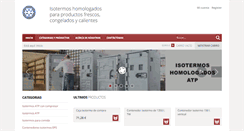 Desktop Screenshot of isotermoshomologados.com